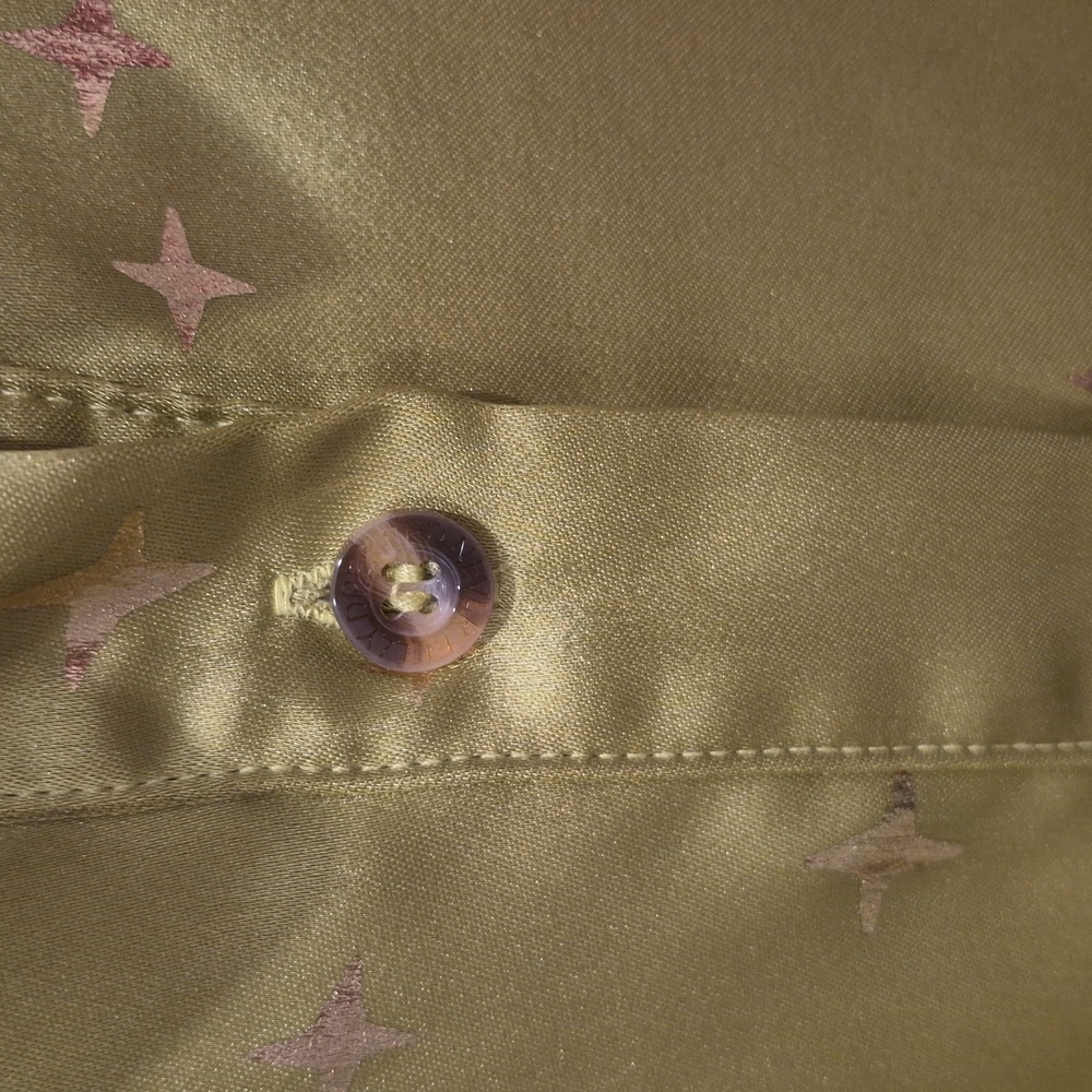 Never Fully Dressed Olive Button-Down Shirt Size 14 XL - Picture 8 of 9